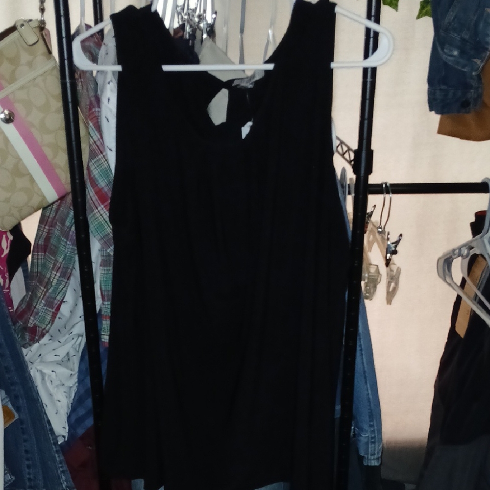 Elegant Black Sleeveless Top